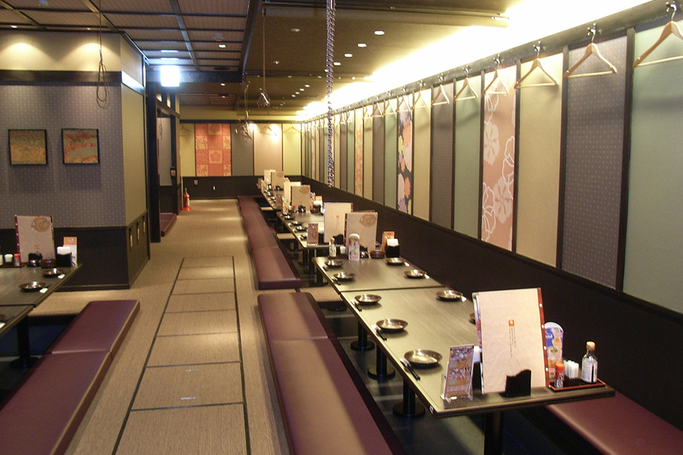 手作り居酒屋 甘太郎 名古屋名鉄レジャック店 株式会社オリジナル 建築施工実績